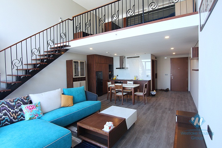 Luxury one bedroom apartment for rent in Pentsudio, Tay Ho district, Ha Noi